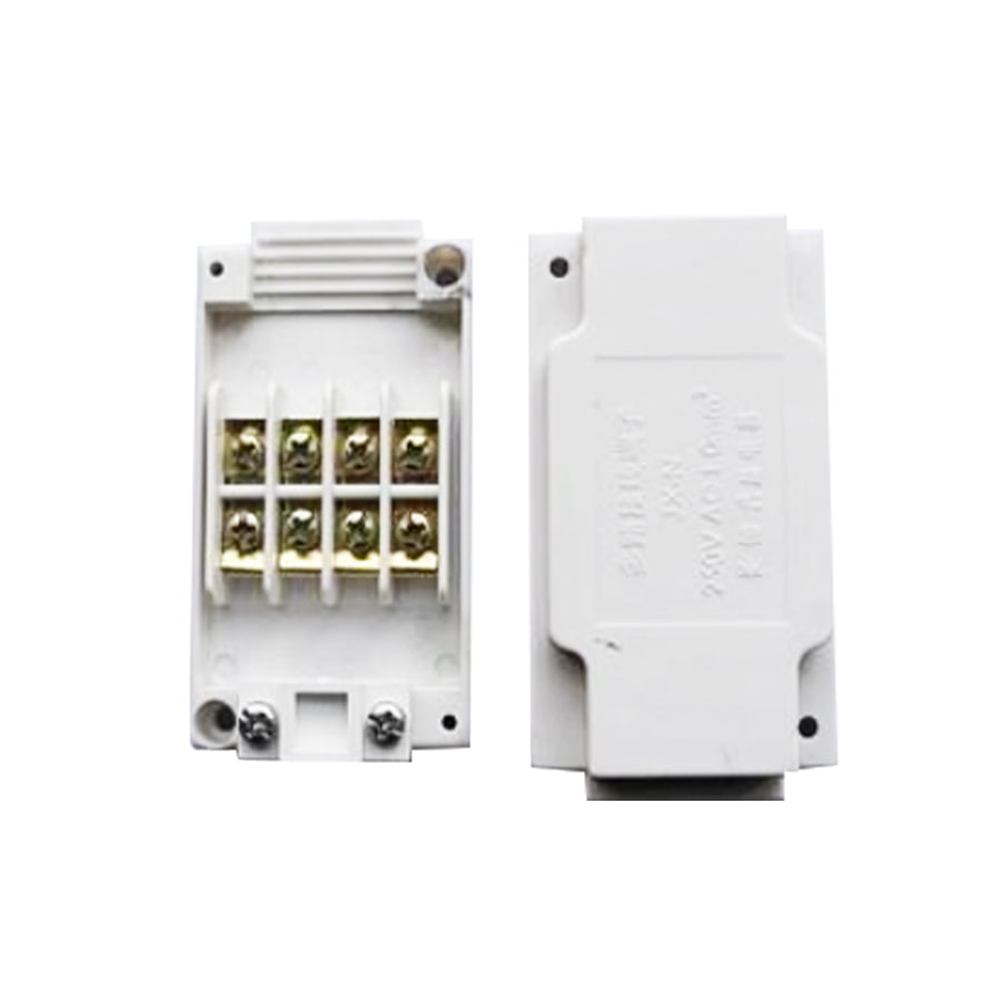 Boîte de jonction à quatre voies blanche JX-N 250 V 1 mm²