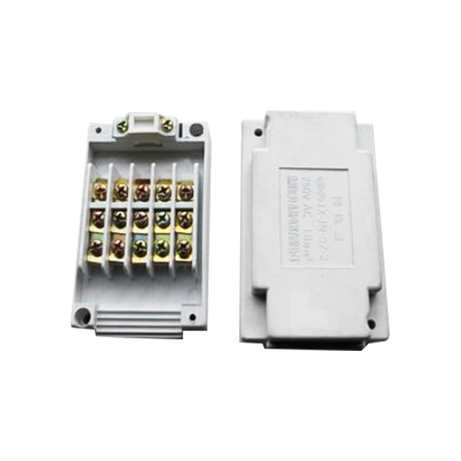 JX-JN-SZ-2 Boîte à bornes 5 positions blanche 250 V 1 mm²